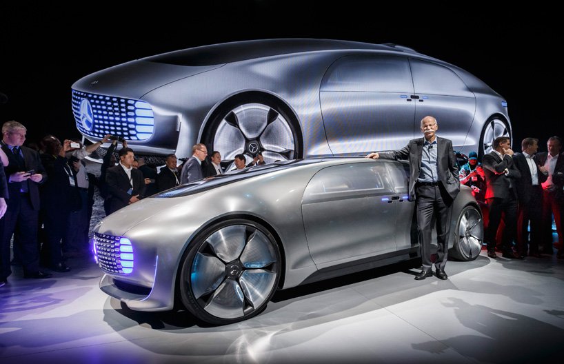 Mercedes-Benz F015 - самоуправляемый автомобиль будущего