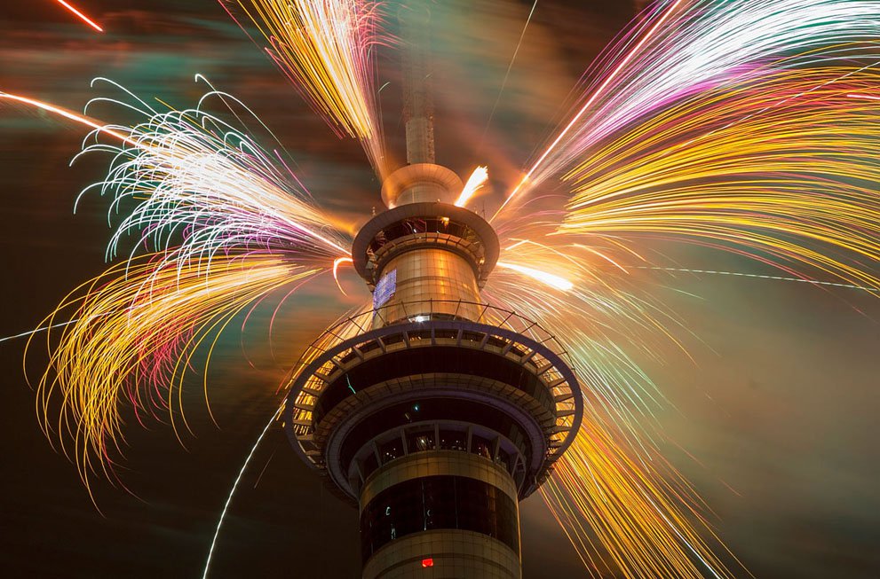 New Year 2015 around the world