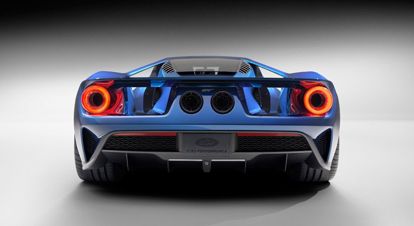 The super-car Ford GT is presented to the public