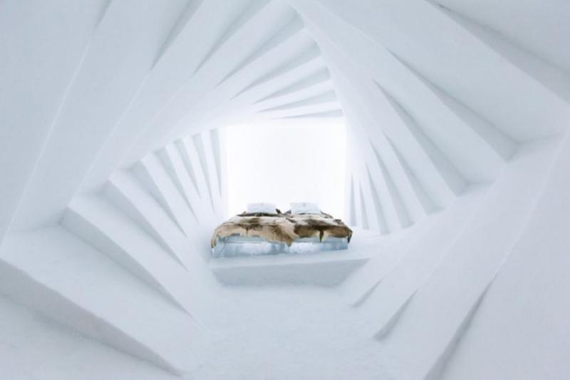 The very first and largest ice hotel in the world