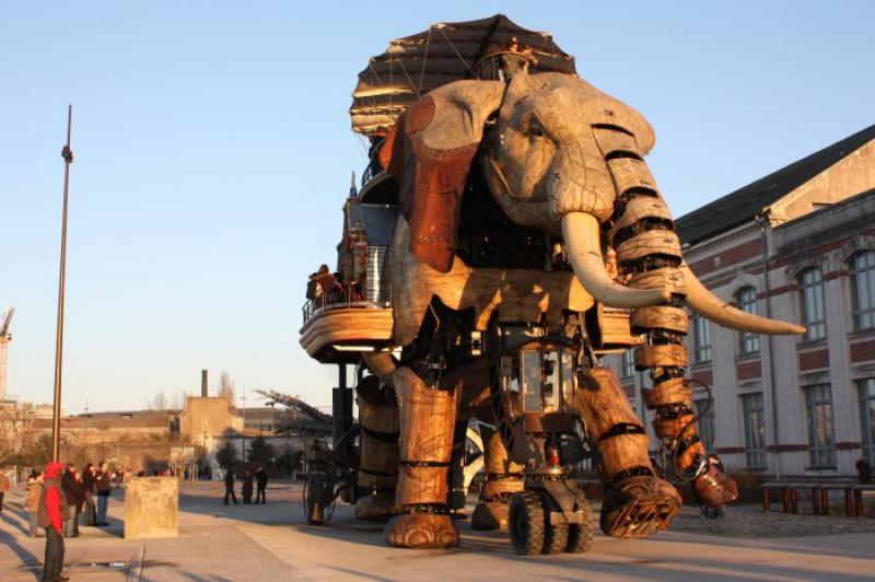 Парк роботів у Франції «Machines of the isle of Nantes»