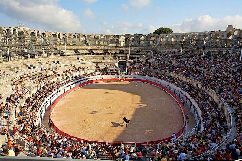Ancient Roman amphitheaters that still function
