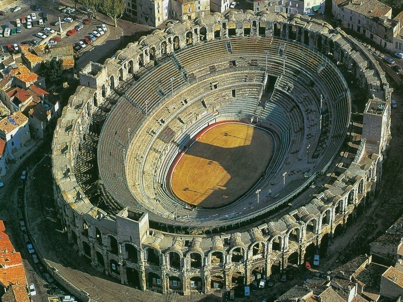 Ancient Roman amphitheaters that still function