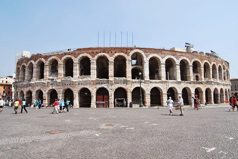 Ancient Roman amphitheaters that still function