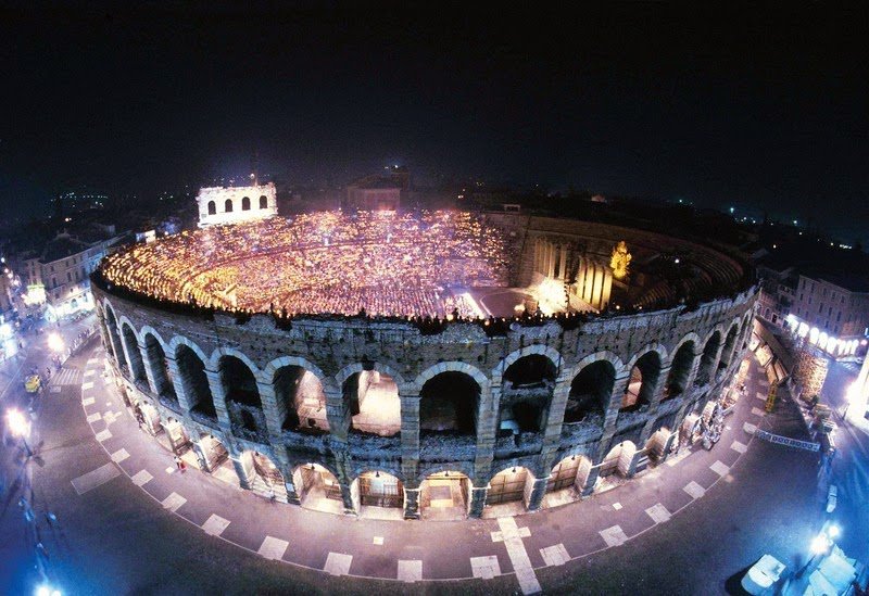 Ancient Roman amphitheatres that still function