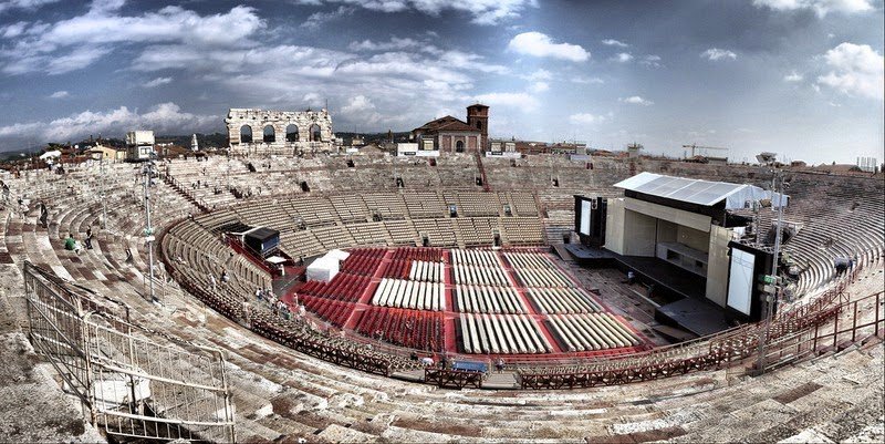 Ancient Roman amphitheatres that still function