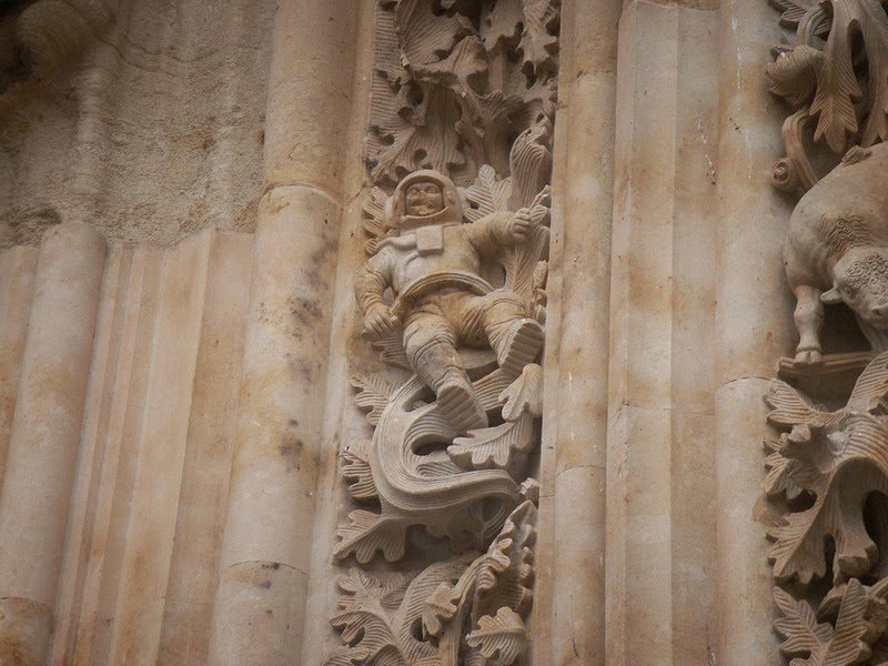 Cosmonaut's Cathedral in Salamanca