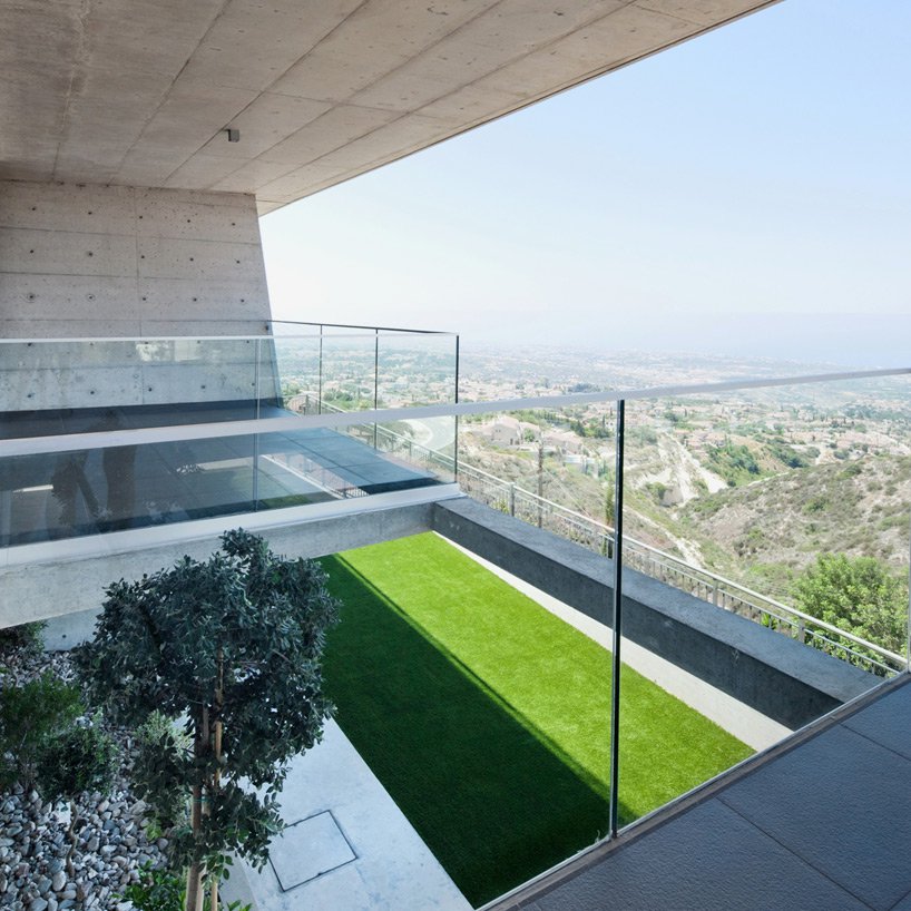 Three-level console house in Cyprus