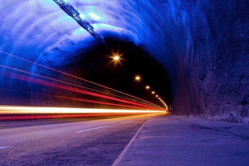 Lerdal tunnel is the longest automobile tunnel in the world