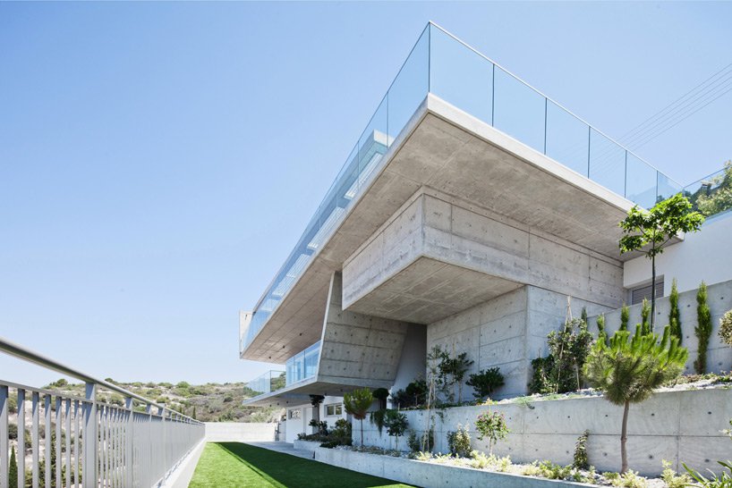 Three-level console house in Cyprus