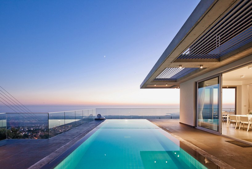 Three-level console house in Cyprus
