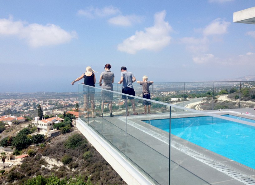 Three-level console house in Cyprus