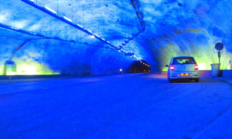 Lerdal tunnel is the longest automobile tunnel in the world