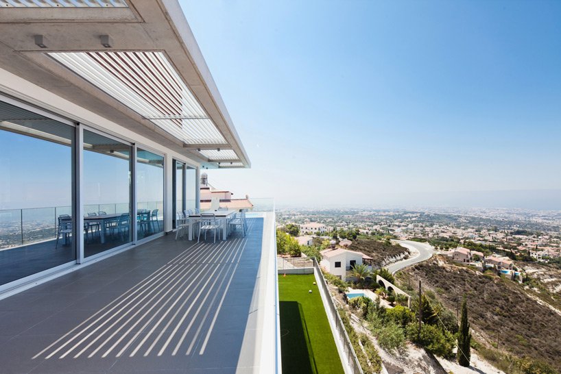 Three-level console house in Cyprus