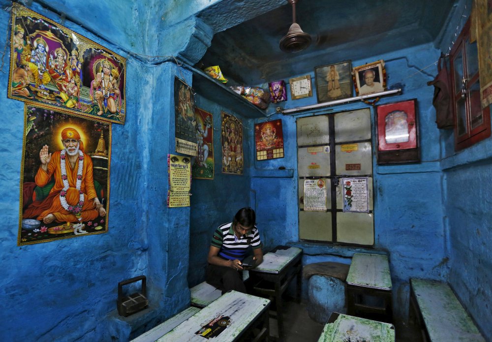 Jodhpur is a city of blue and blue