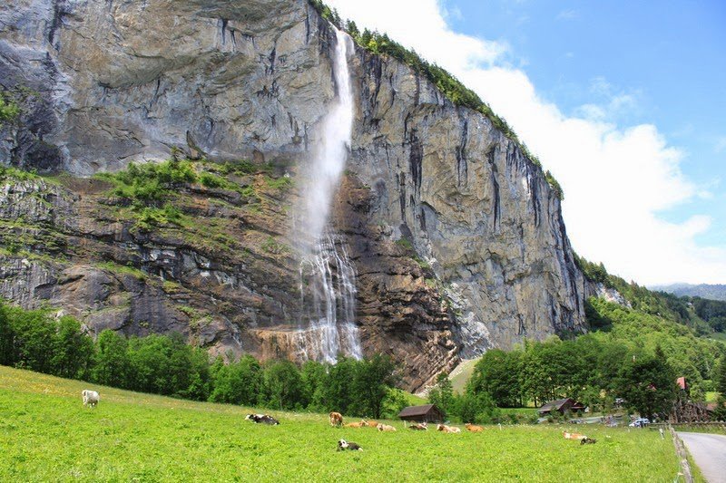 Lauterbrunnen - the Valley of 72 Waterfalls