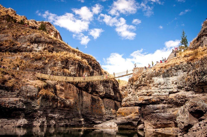 Keshva Chaka - the last Inca bridge