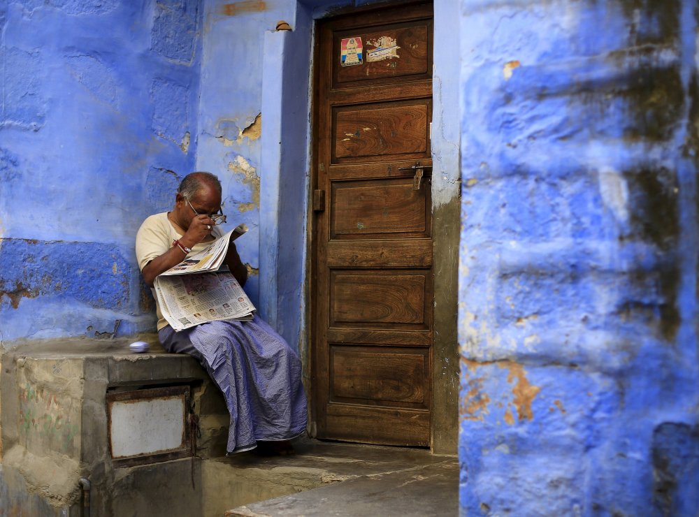 Jodhpur is a city of blue and blue