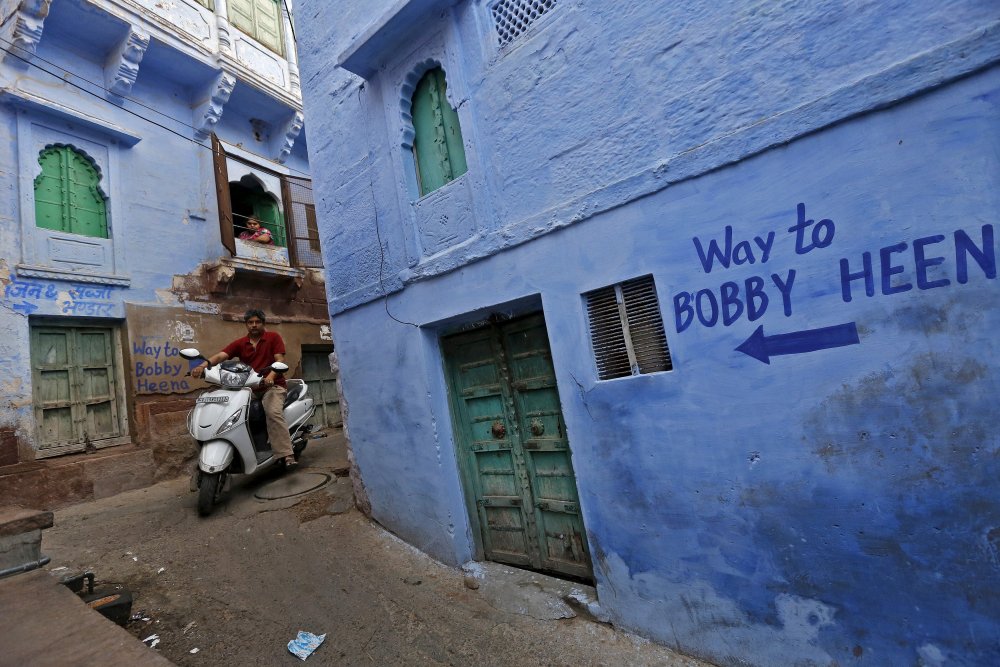 Jodhpur is a city of blue and blue