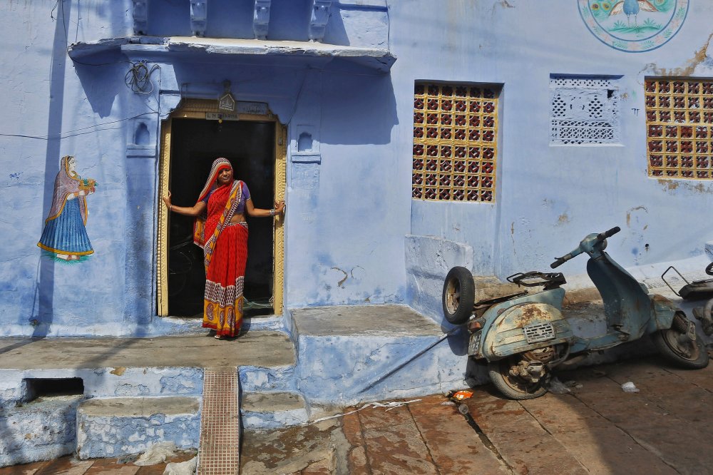 Jodhpur is a city of blue and blue