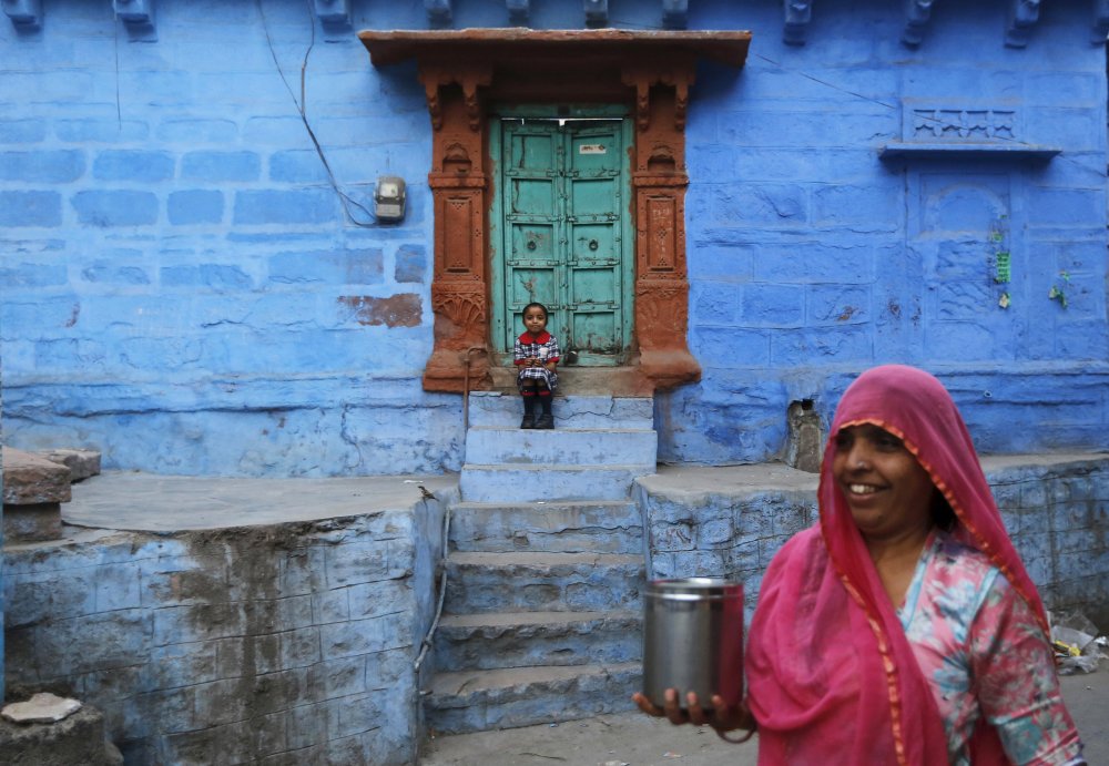 Jodhpur is a city of blue and blue