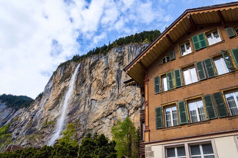 Lauterbrunnen - the valley of 72 waterfalls
