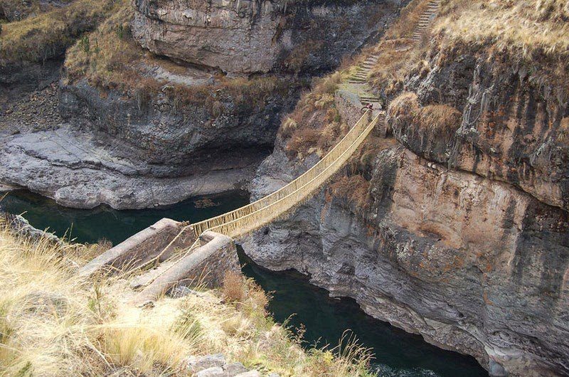 Keshva Chaka - the last Inca bridge