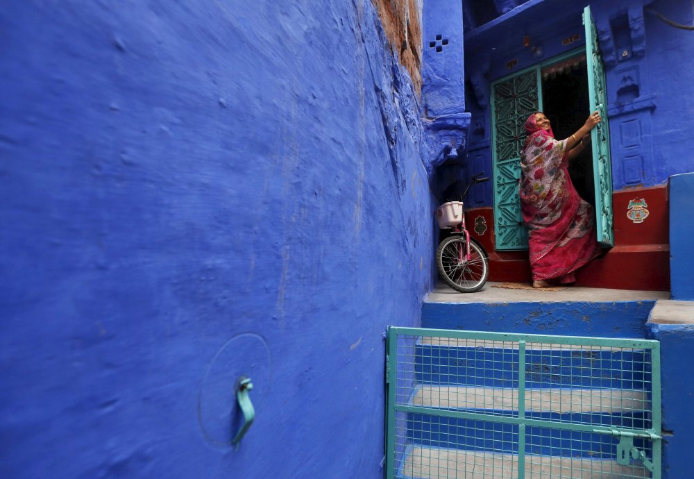 Jodhpur is a city of blue and blue