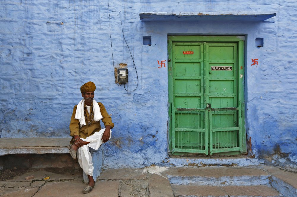 Jodhpur is a city of blue and blue