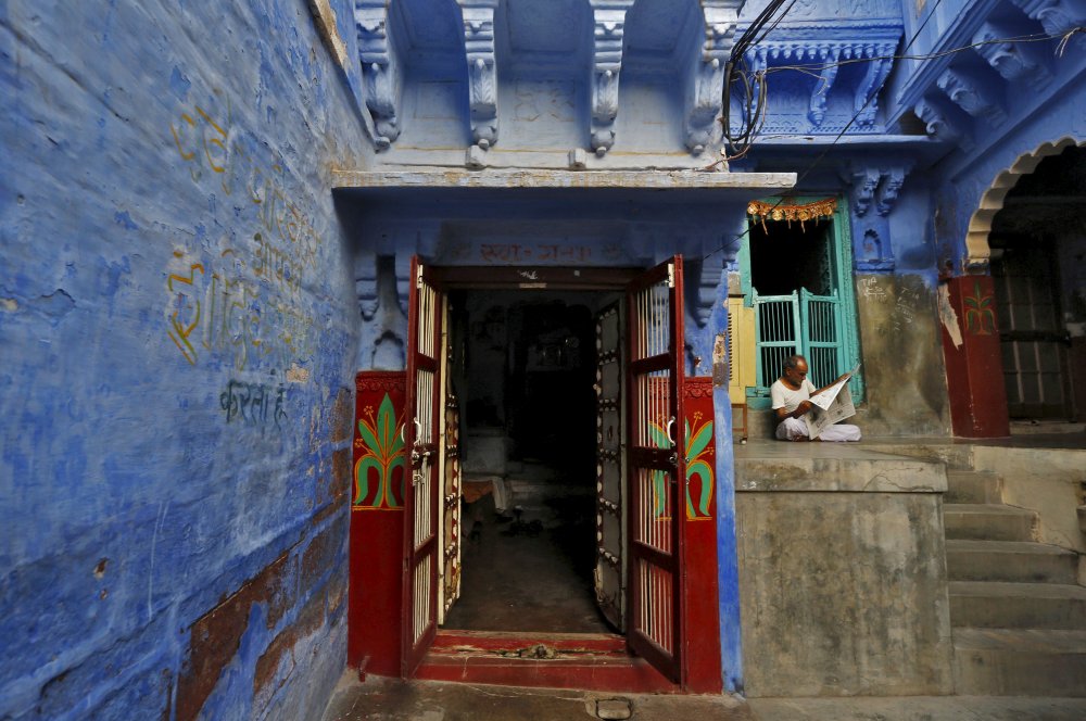 Jodhpur is a city of blue and blue