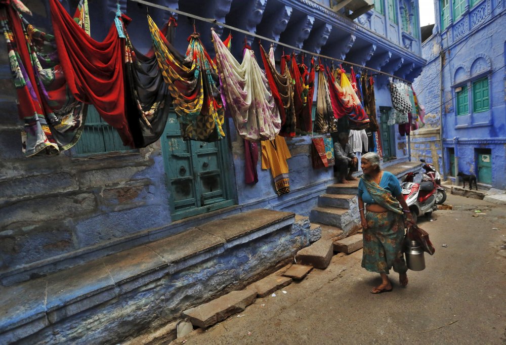 Jodhpur is a city of blue and blue