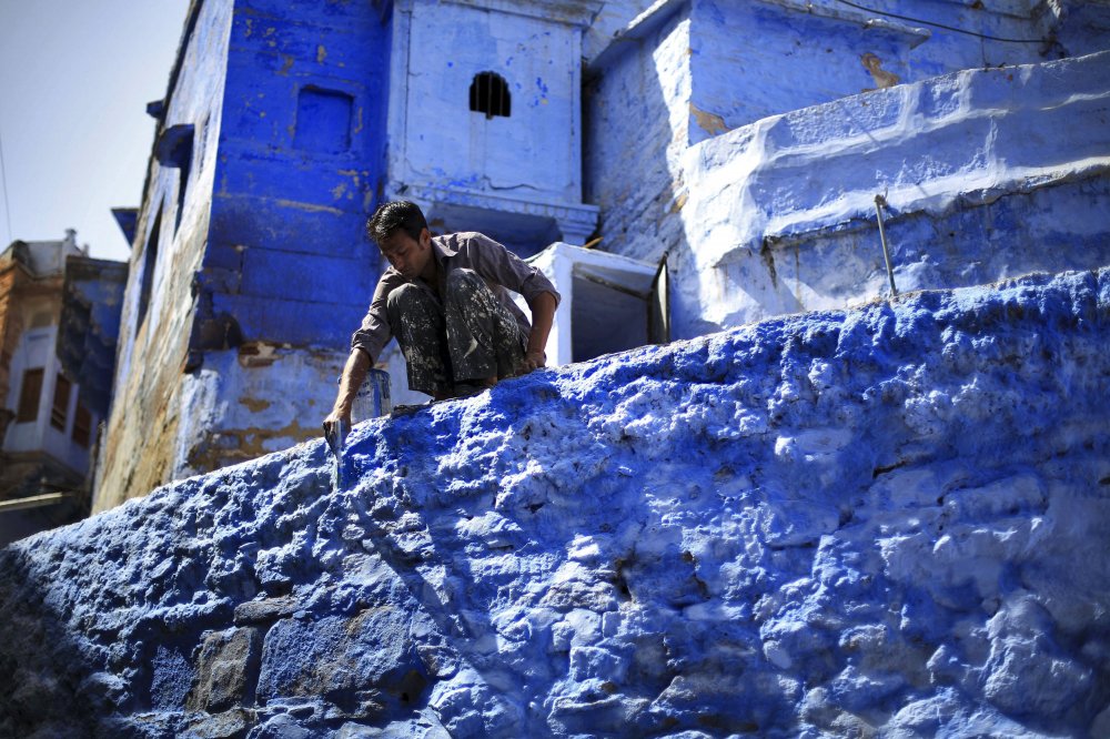 Jodhpur is a city of blue and blue