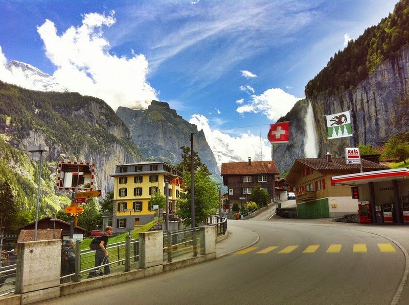 Lauterbrunnen - the Valley of 72 Waterfalls