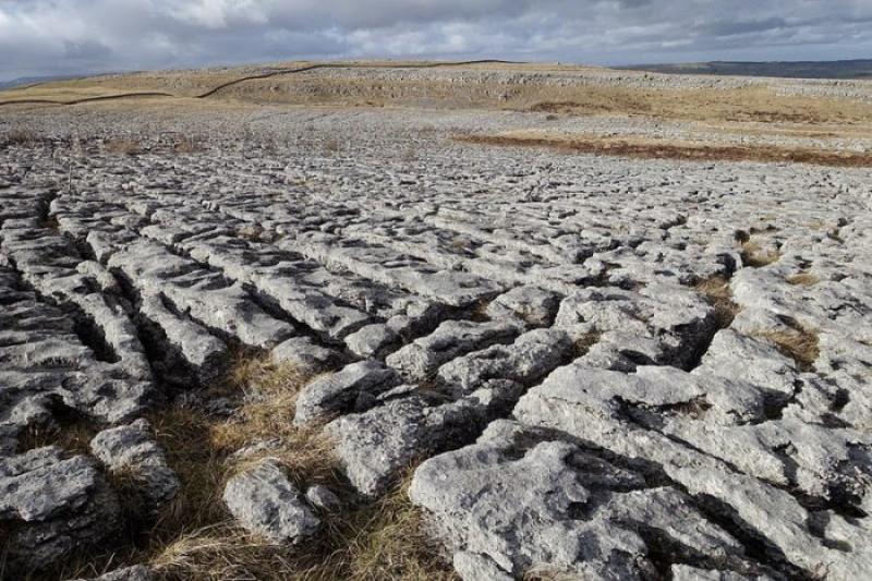The largest in Europe limestone massifs Orton Fells
