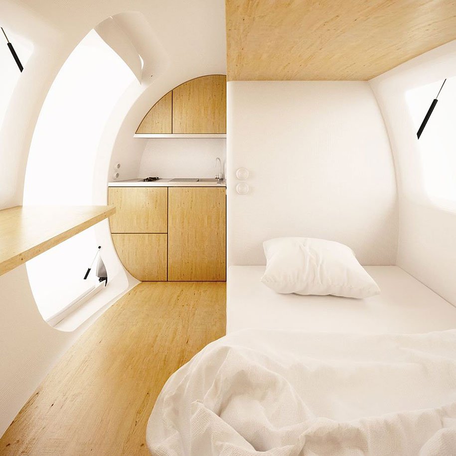 Ecocapsule: indie house of a dream or live wherever you want