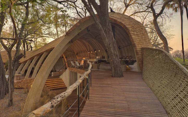 Sandibe Okavango Safari Lodge - идеальное место для побега в дикую природу