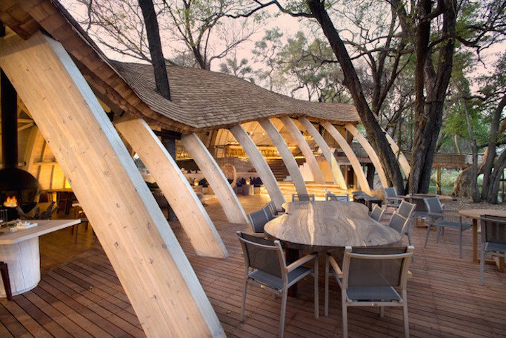 Sandibe Okavango Safari Lodge - идеальное место для побега в дикую природу