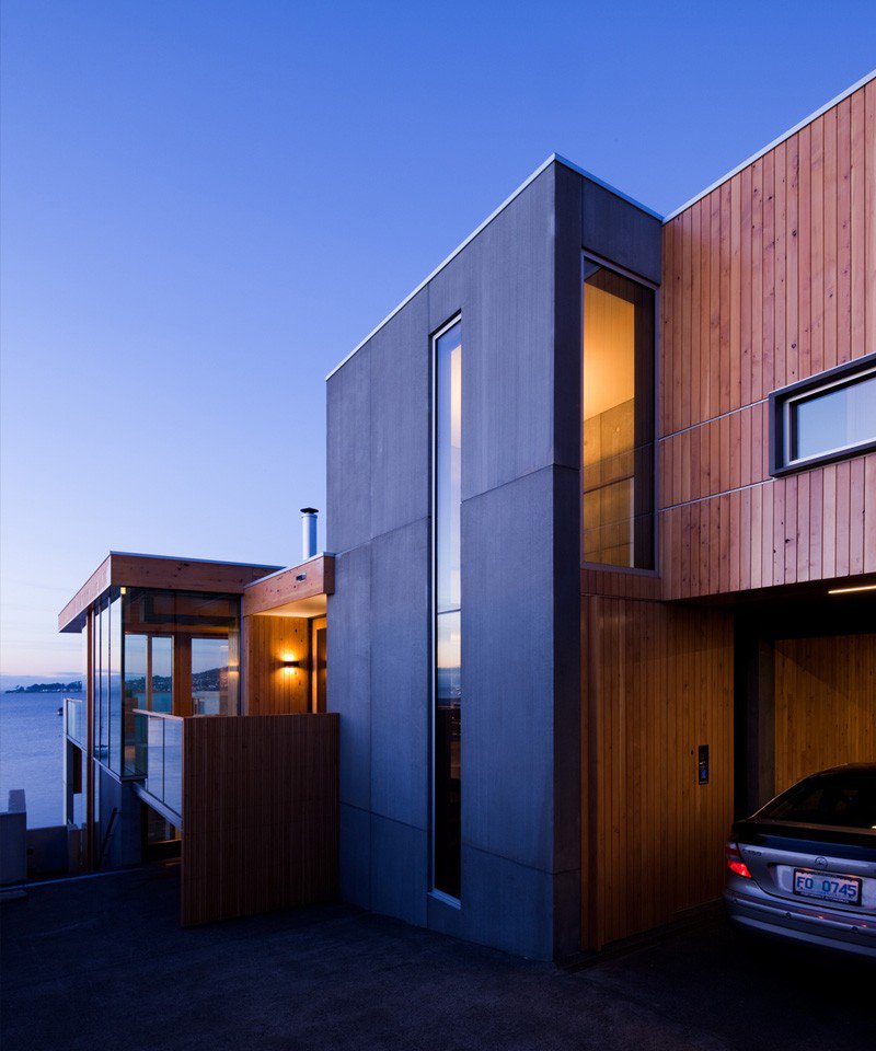 A modern 19th-century house on the island of Tasmania