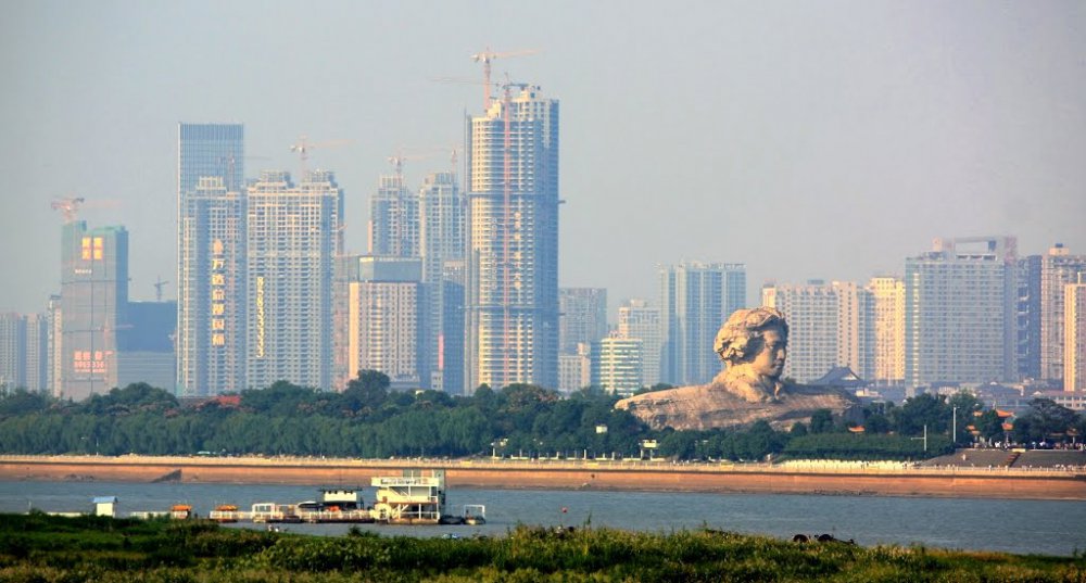 China's concrete meters, building sites in China