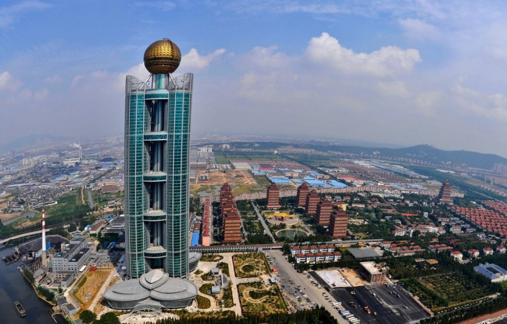 China's concrete meters, building sites of China