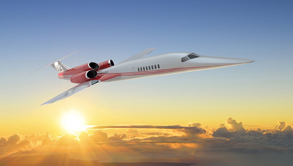 Supersonic Private Aircraft for $ 120 million