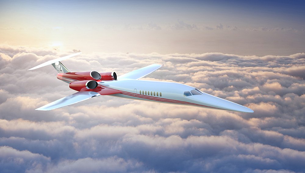 Supersonic Private Aircraft for $ 120 million