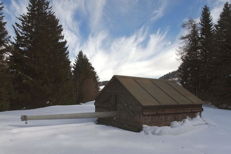 Замаскированные бункеры Швейцарии