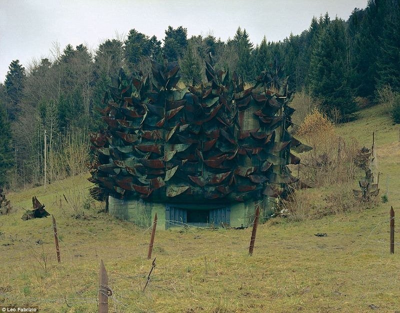 Замаскированные бункеры Швейцарии