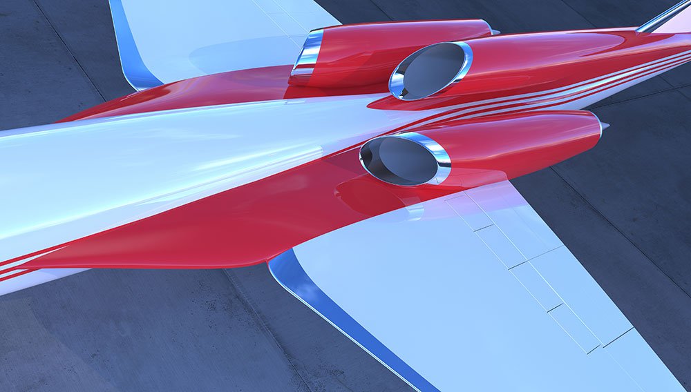 Supersonic Private Aircraft for $ 120 million