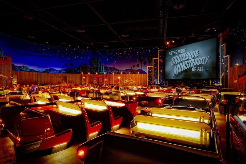 Sci-Fi Dine-In - Restaurant-Cinema