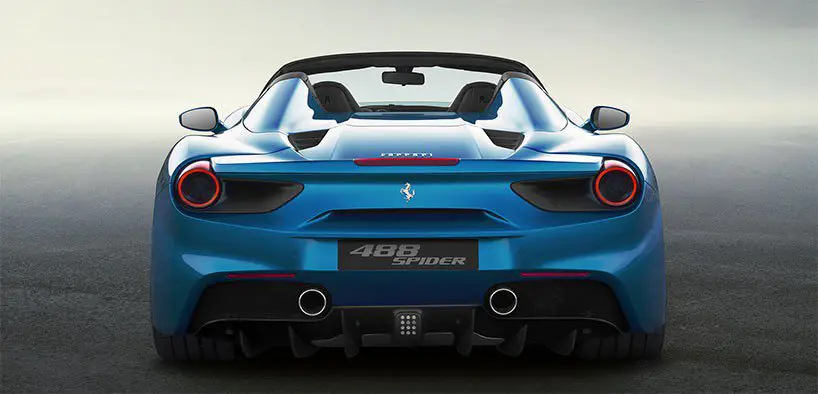 Кабриолет Ferrari 488 Spider: за месяц до премьеры