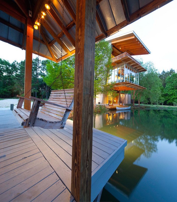 Pond House - environmentally friendly beauty