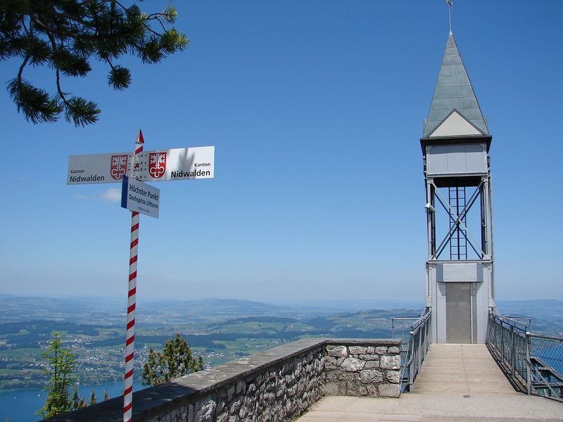 Hammetshwand Elevator - the highest open lift in Europe