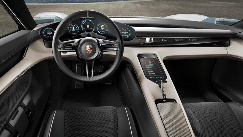 The first electric vehicle Porsche Mission E